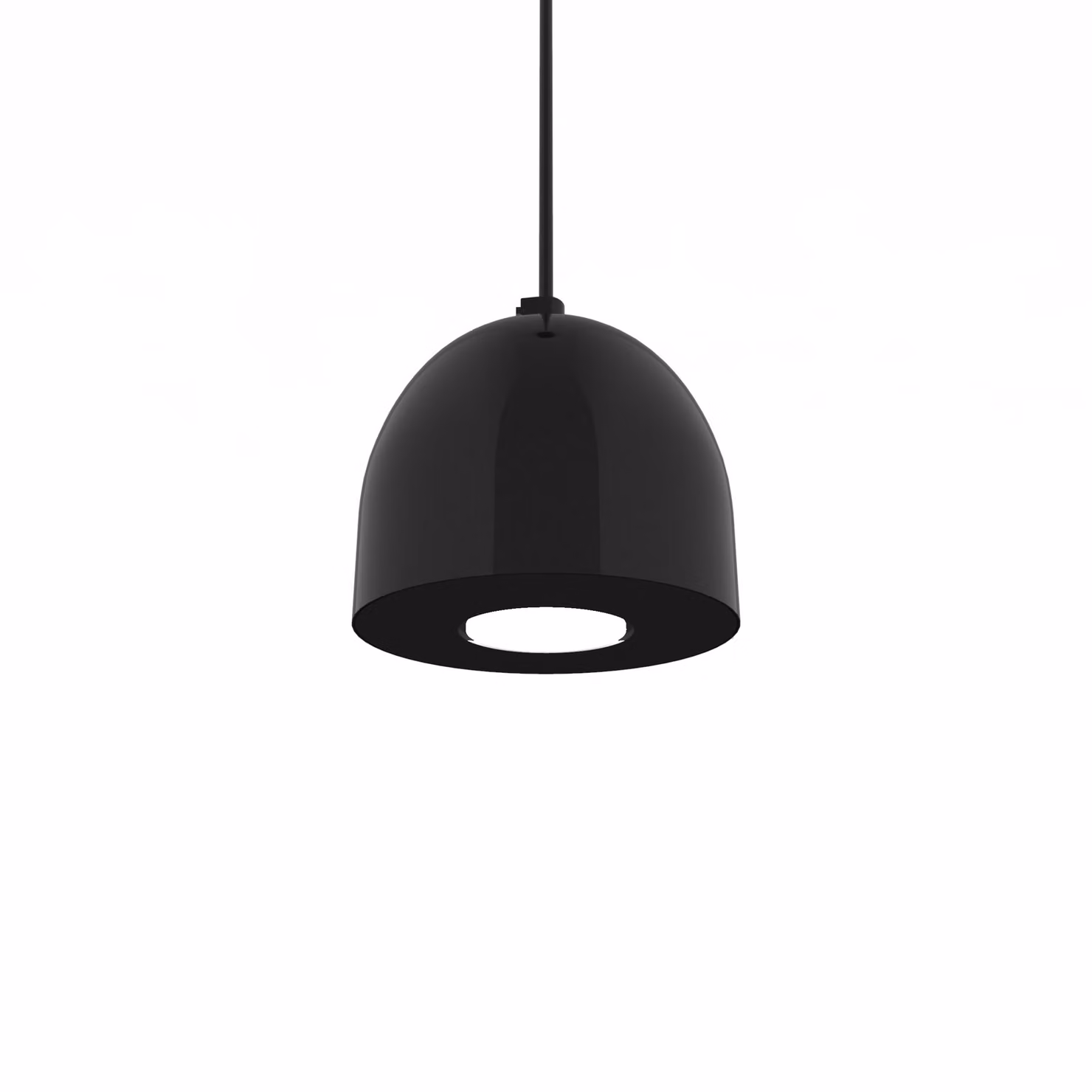 Lampada A Sospensione Campanella Monocolore Lucida