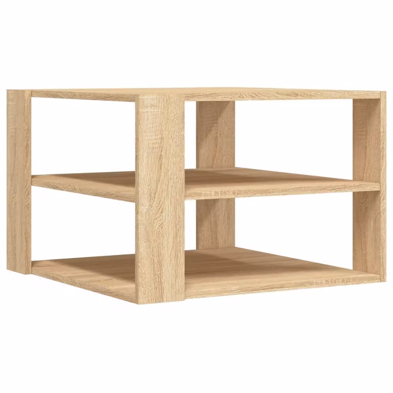 Tavolino Salotto Rovere Sonoma 58x58x40cm Legno Multistrato