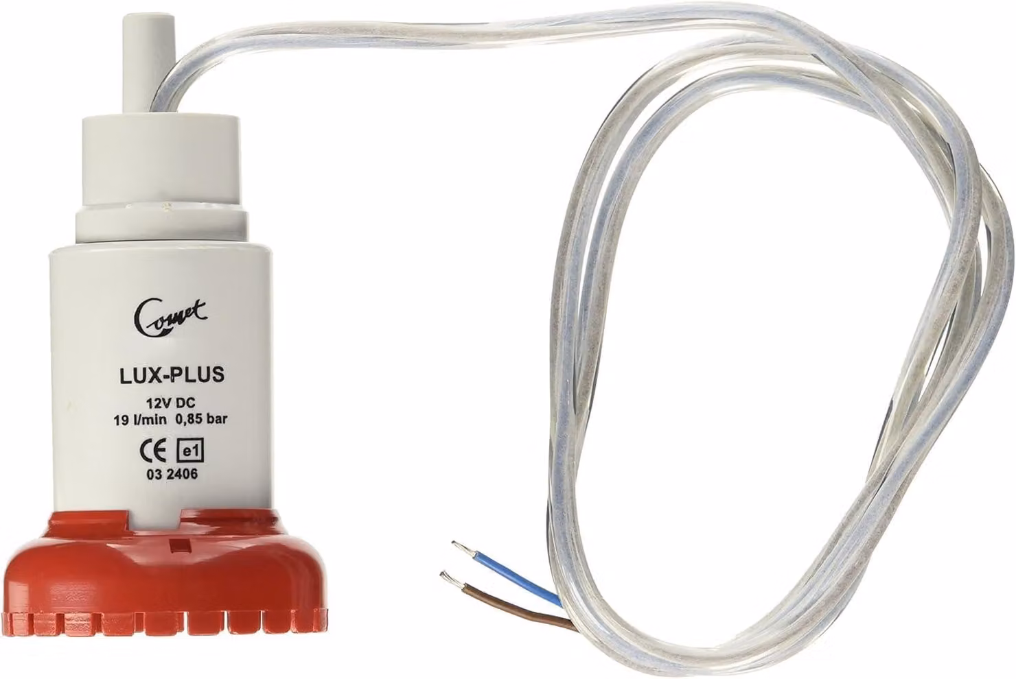 Pompa sommergibile da 19 litri, 0,85 bar, colore rosso