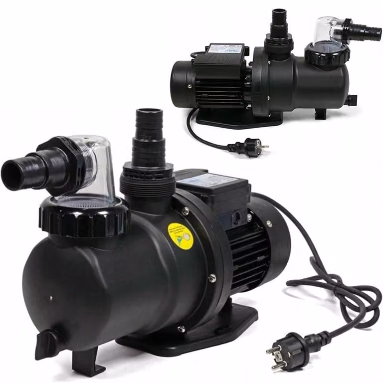 Pompa di ricircolo per piscina 8500 l/h, autoadescante, 450 W