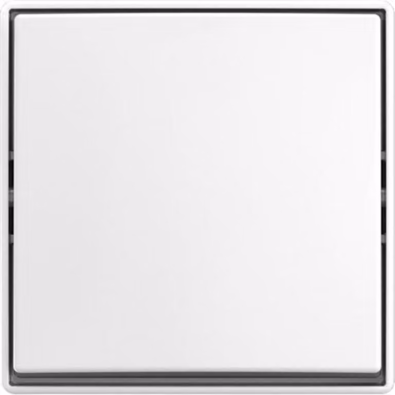 Busch-Jaeger 2601/6 J-524, bianco, termoplastico, Busch-Jaeger, lucido, IP20, 81 mm