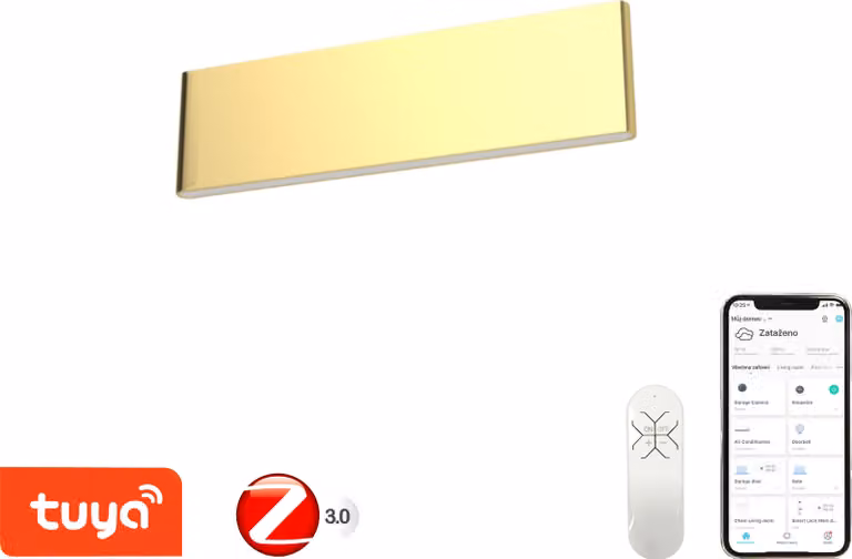 Immax NEO LISTON Applique intelligente 29 cm 8W oro Zigbee 3.0