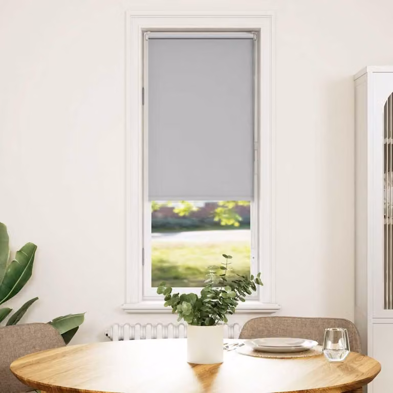 vidaXL Tenda a Rullo Oscurante 40x130 cm Larghezza Tessuto 35,7 cm