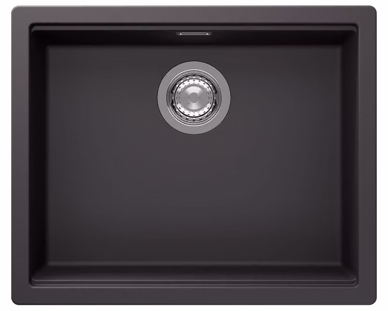 Schock Cristadur Kiruna N-100 L U Green Line Dusk DSK lavello sottopiano con funzionamento eccentrico