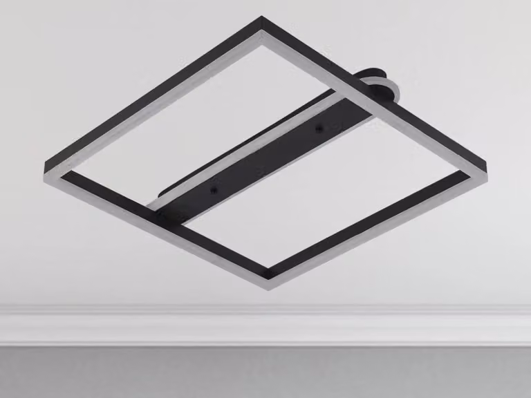 Lampada a soffitto a LED con telecomando, 60W - J3361/B