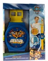 Orologio da parete analogico gigante Paw Patrol blu Toys One Diametro: 92 cm