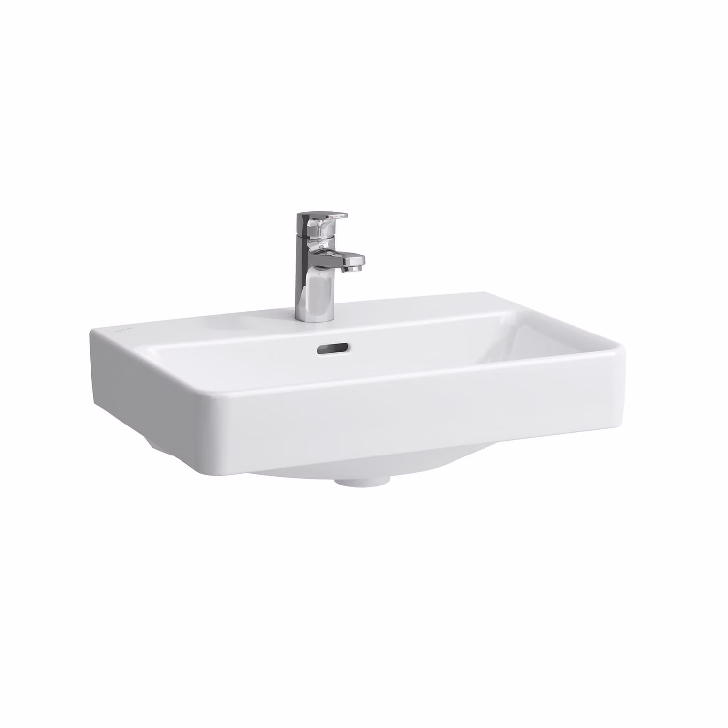 LAUFEN PRO S lavabo Compact, 1 trou pour robinet, sans trop-plein, 550x380mm, H818958A001561, H818958A001561