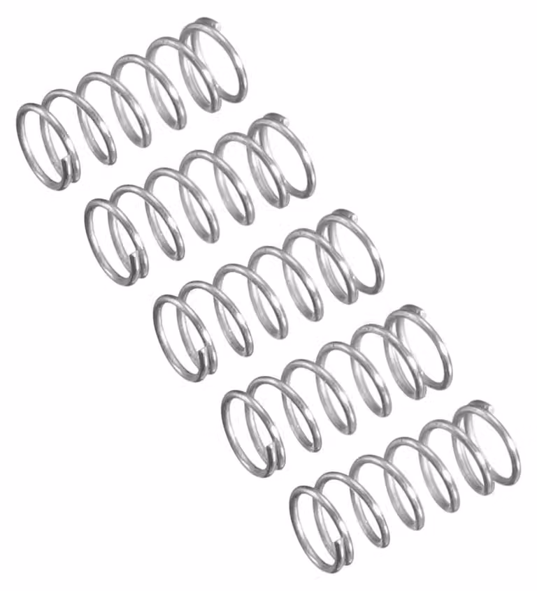 Molle a compression, 5 pezzi, acciaio inossidabile 304, diametro esterno 3,5 mm, diametro del filo 0,2 mm, lunghezza 5 mm