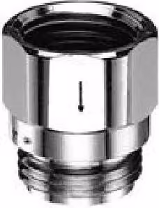 Prevenzione del riflusso Schell in forma di flusso 3/4" cromo 285040699