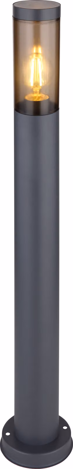 Globo Lighting luce da esterno in acciaio inox antracite, 1x E27