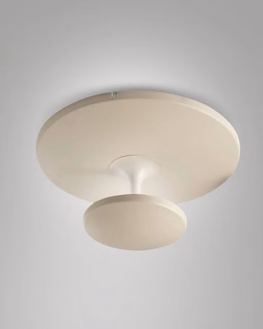 Plafoniera Conrad LED 36W 4200lm 3000K Dimmerabile a step, Struttura in metallo e metacrilato, IP20, Classe 1, Colore Sabbia - Conrad