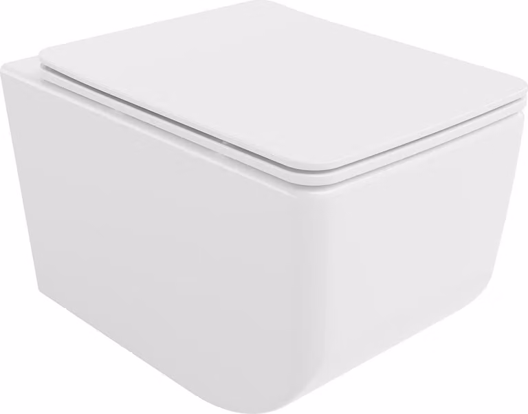 Mexen Vera wc rimless con copriwater a chiusura rallentata slim, duroplast, bianco - 30164000