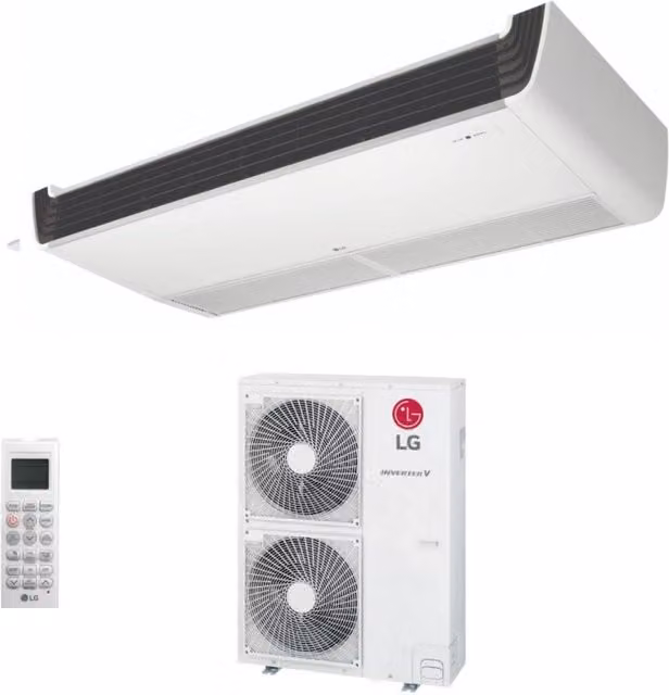 Condizionatore a Soffitto LG Standard 42000 Btu UV42F + UUD1 Monofase R-32 con Wi-Fi e Telecomando Bianco e Grigio