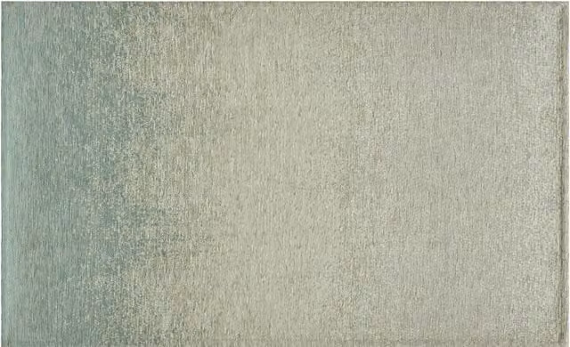 Tappeto Velour Antiscivolo Suardi Disegno Giove Acqua per Camera e Salotto, Rotondo, Diametro: 200 cm, Blu