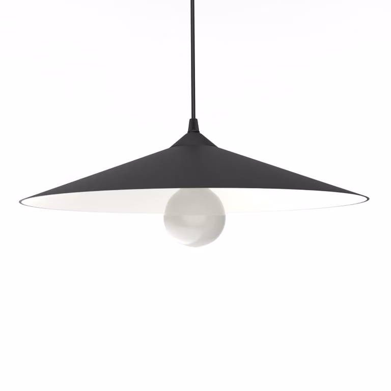 Lampada A Sospensione Chapeau Bicolore