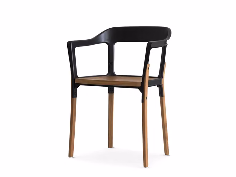 Steelwood Chair - Sedia
