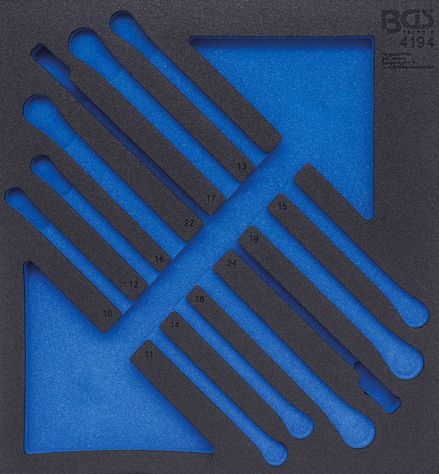 BGS carrello da officina 2/3 vuoto per Art. 4194 - 4194-1