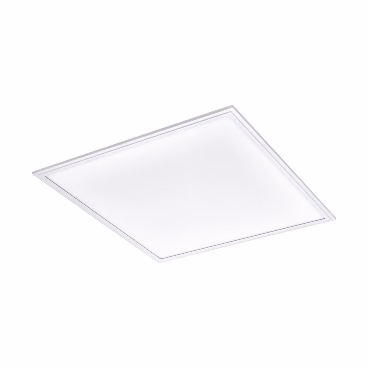 Plafoniera Moderna Salobrena 1 Alluminio Bianco Luce Led Integrato 33W