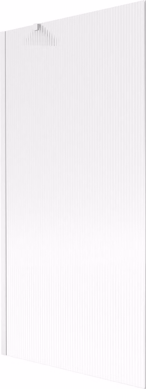 Mexen Next paratia per vasca da bagno a 1 anta 90 x 150 cm, strisce, bianco - 895-090-000-00-09-20