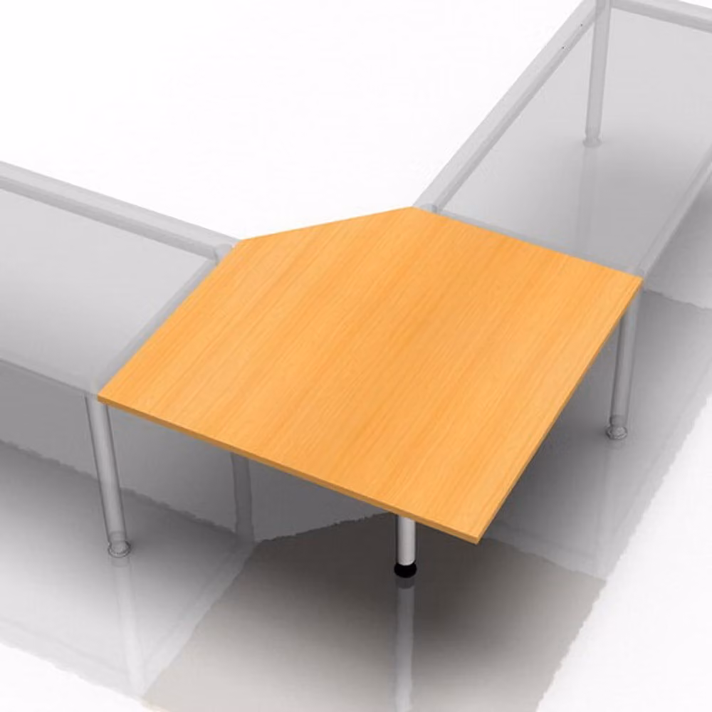 XBT12 S - Pannello trapezoidale 120x120 in faggio