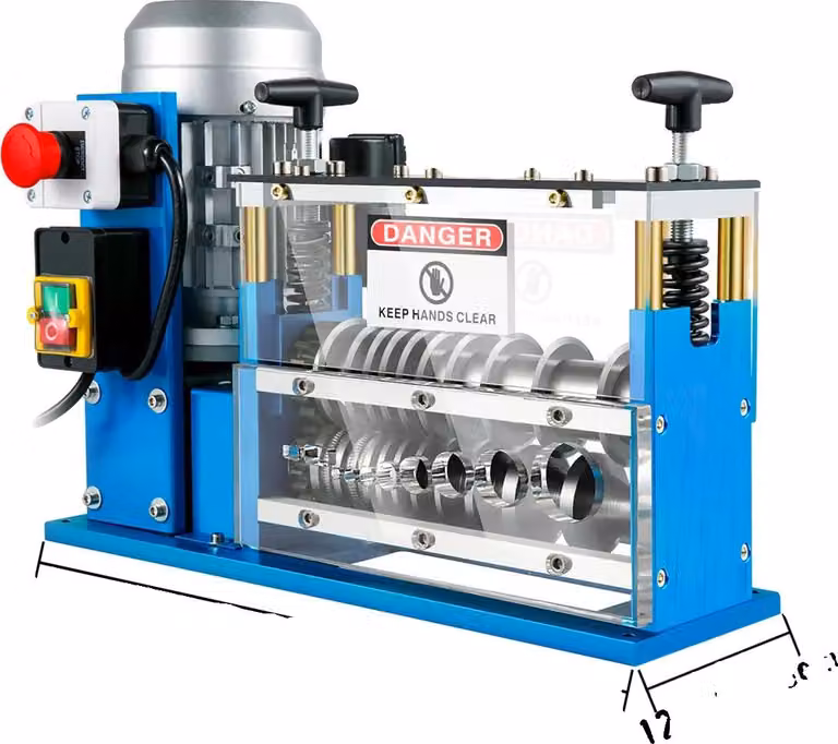 Spelafili elettrico, funzionamento automatico, velocità di spelatura efficiente, 370W