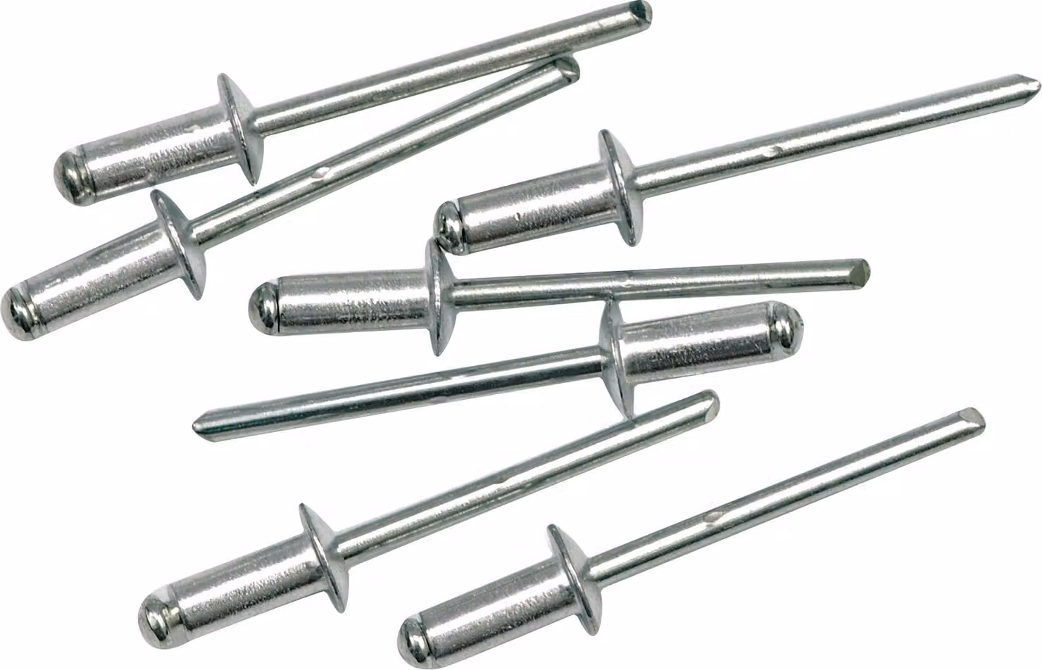 Rivetto in alluminio 4,0 x 9,6 mm, 50 pezzi