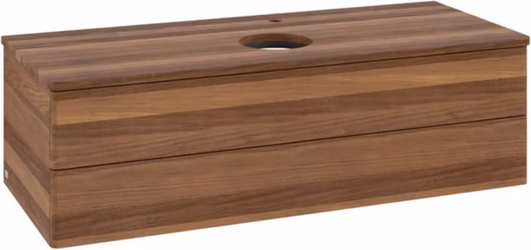 V&B Mobiletto senza struttura frontale, con illuminazione Antao 120x36x50cm, HL, WBP w. wal, w. wal