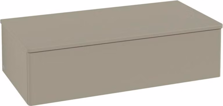 V&B Mobiletto senza struttura frontale - illuminazione Antao 100x26,8x50cm, WBP w. wal, md bl. m Lac