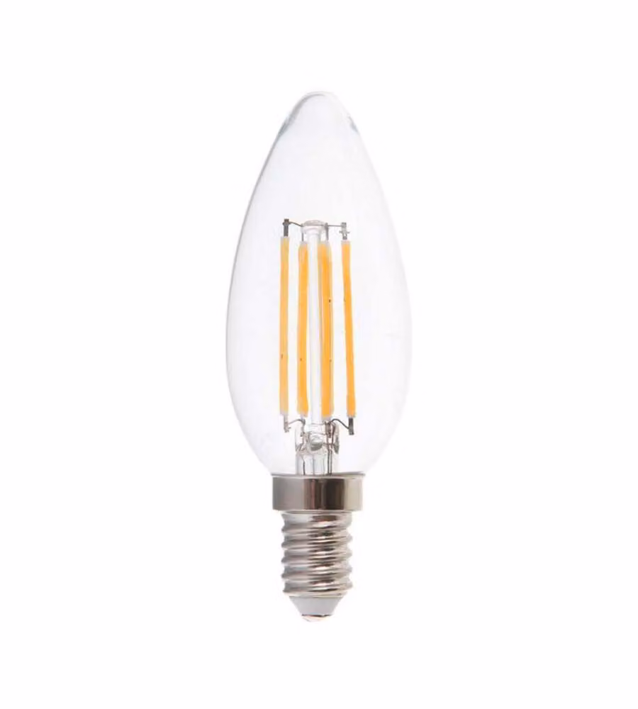 V-TAC Lampadina LED E14 5.5W 110LM/W Candela Filamento 4000K Dimmerabile