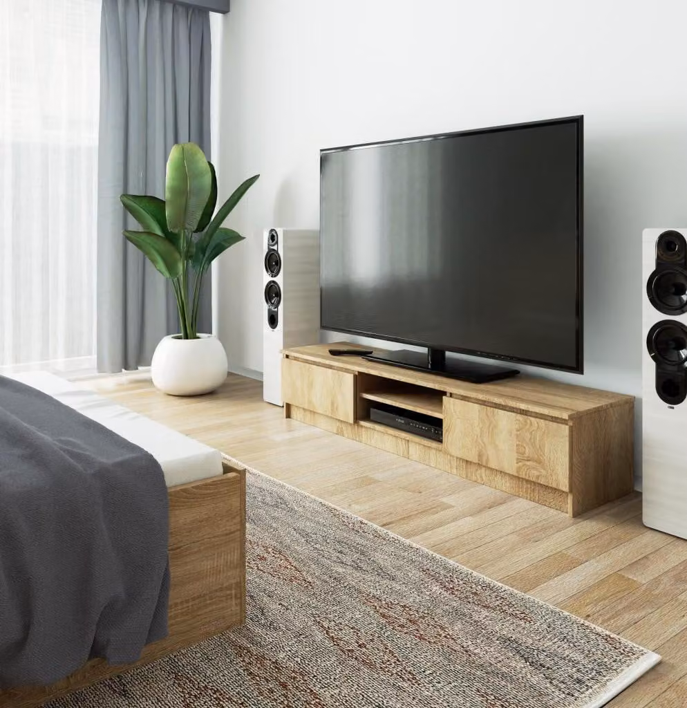 Tavolo TV YMARIN - rovere sonoma