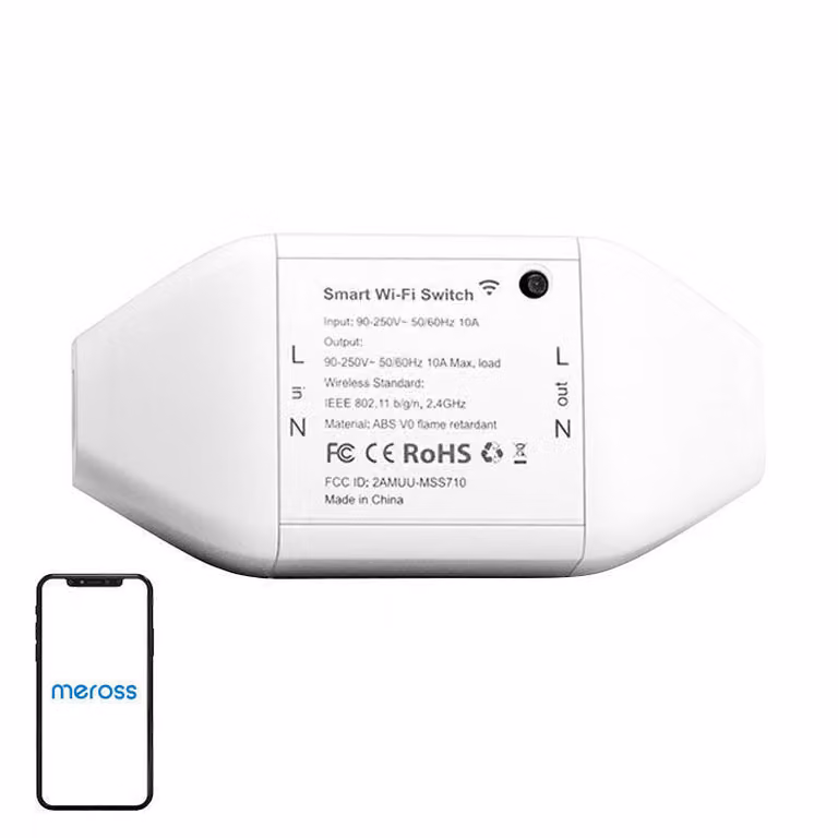 Interruttore Wifi intelligente Meross Mss710Hk (Homekit)