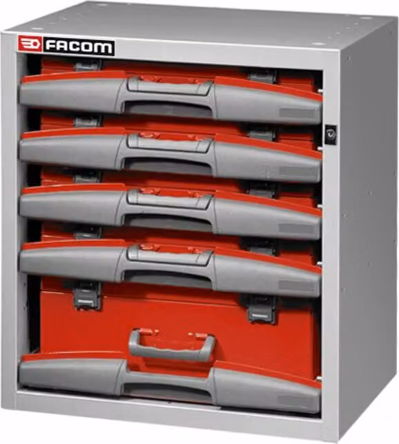 Facom Regal klein hoch 5 Schubladen lose