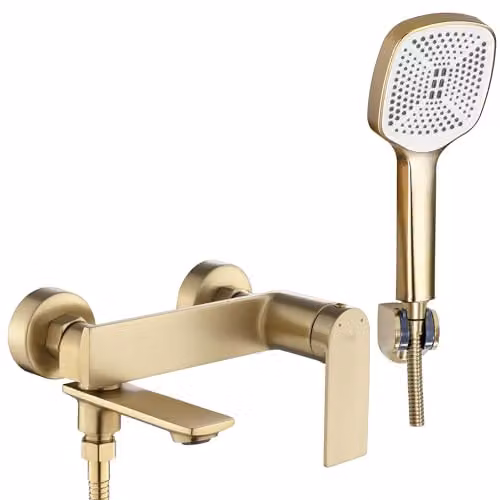 Rea B7963, Rubinetto per vasca STORM, Brushed gold