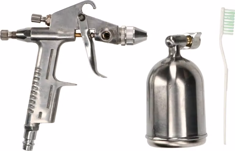 Set di pistole a spruzzo KOTARBAU® mini ugello 0,5 mm 0,2 l per la verniciatura 3 opzioni di regolazione