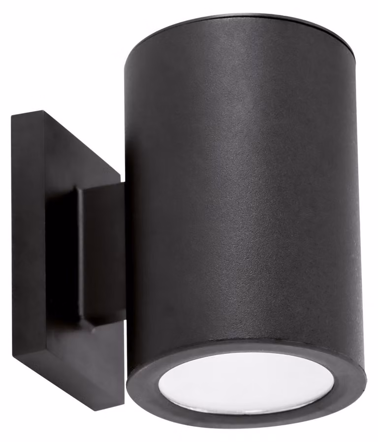 Strühm 04373 Lampada solare a LED "BASTION LED 0,2W BLACK CW" con interruttore, IP44, adatta per uso esterno