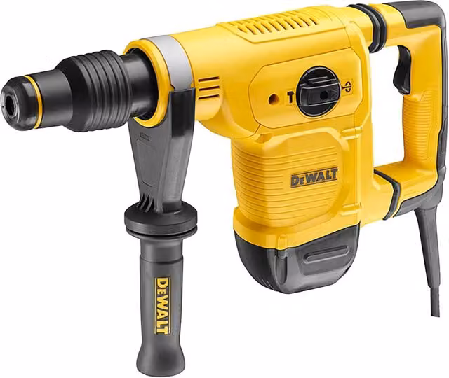 Martello Demolitore DeWalt D25810K-QS SDS-Max Giallo con Sistema Antivibrazione AVC e Potenza 1050W