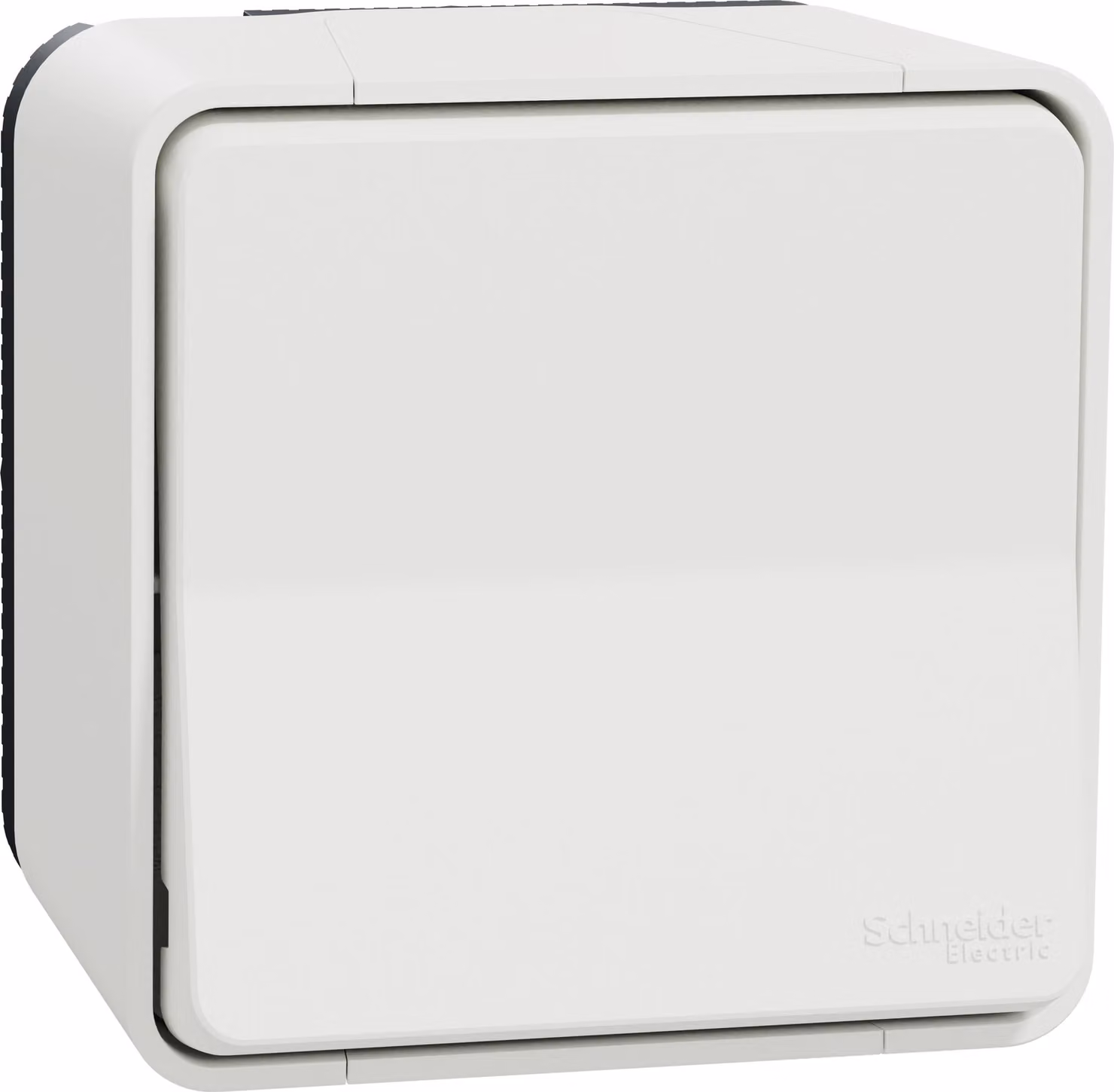 Mureva Styl - Pulsante - completo a filo - IP55 -IK08 connessione automatica - bianco - SCHNEIDER ELECTRIC - MUR39026