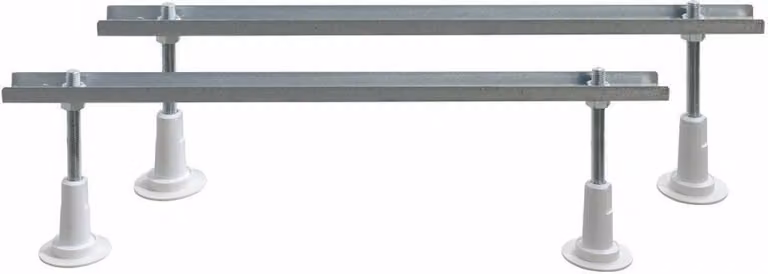 Piedini di sostegno per vasche da bagno, lunghezza 60 cm