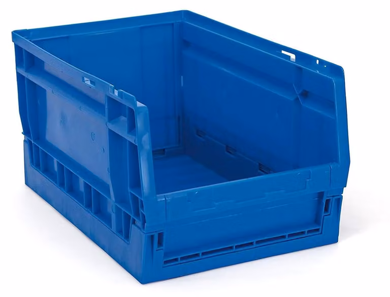 Cestino ripiegabile blu 8,5 lt
