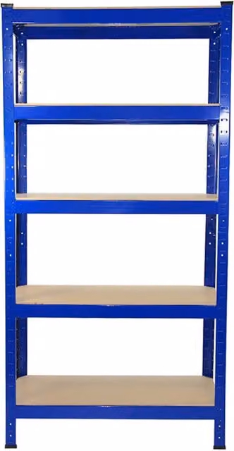 Scaffalatura da Garage e Officina Monster Racking in Acciaio Blu L: 120 cm, P: 60 cm, H: 180 cm