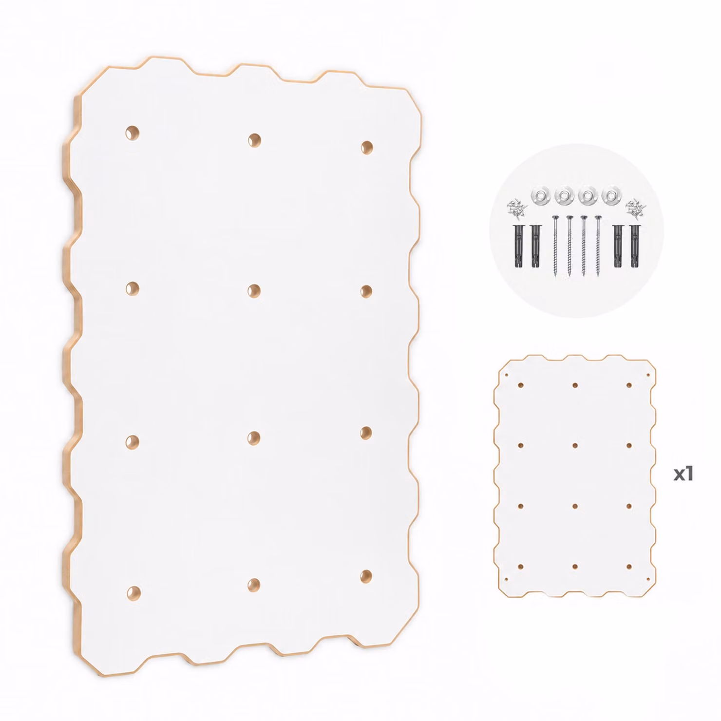 MAMOI® Parete da arrampicata per bambini, Telaio in legno per bambini, Attrezzatura da gioco con prese per bambini, Telaio montessoriano per neonati e