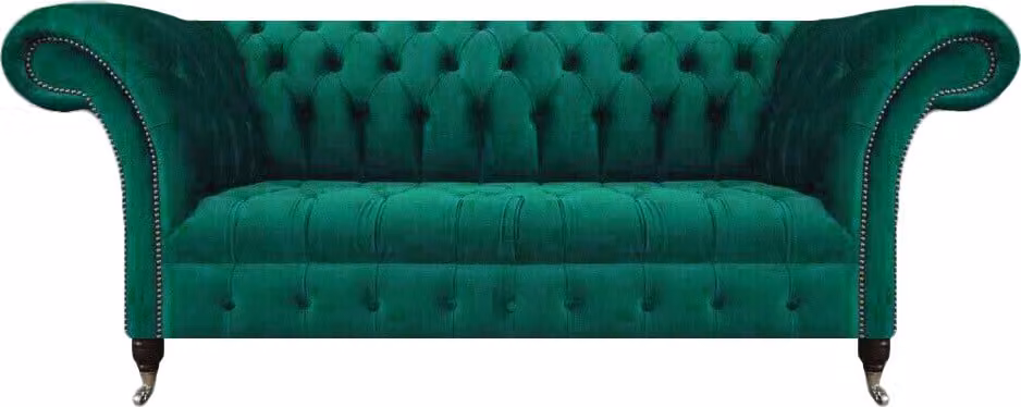 Wohnzimmer Luxus Sofa Dreisitze Couch Chesterfield Polstermöbel Einrichtung