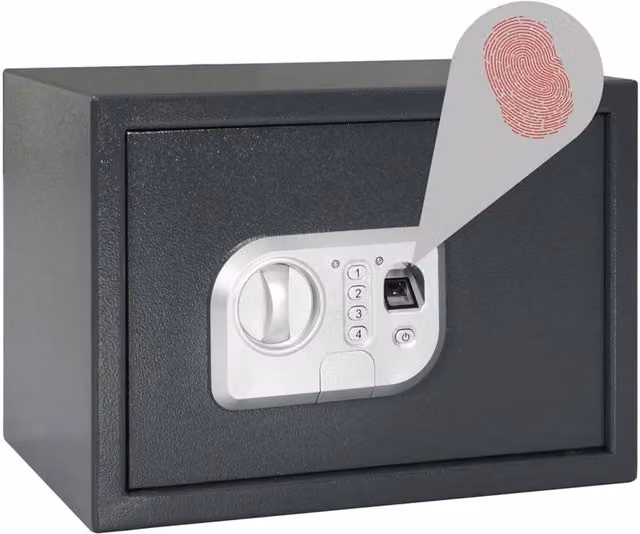 Cassetta di sicurezza digitale Grigio scuro 35 x 25 x 25 cm CFW9193881