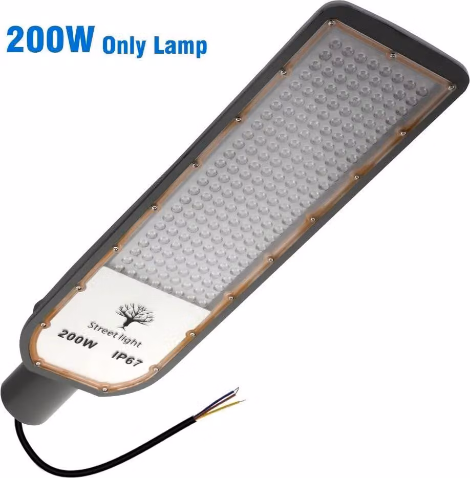 Illuminazione stradale a LED - Lampione - 200 W - Impermeabile IP67 - 85–265 V CA - Per esterni - Alloggiamento in alluminio - Verde
