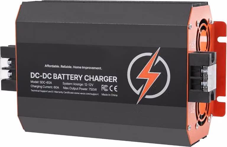 Caricabatterie da 12 V 60 A CC a CC Caricabatterie da 750 W per batterie al piombo-acido e al litio AGM