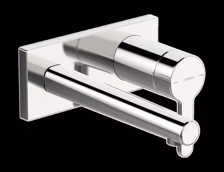 HANSA HANSADESIGNO Style Set de finition pour robinetterie de lavabo, saillie 194mm, 51092183, 51092183