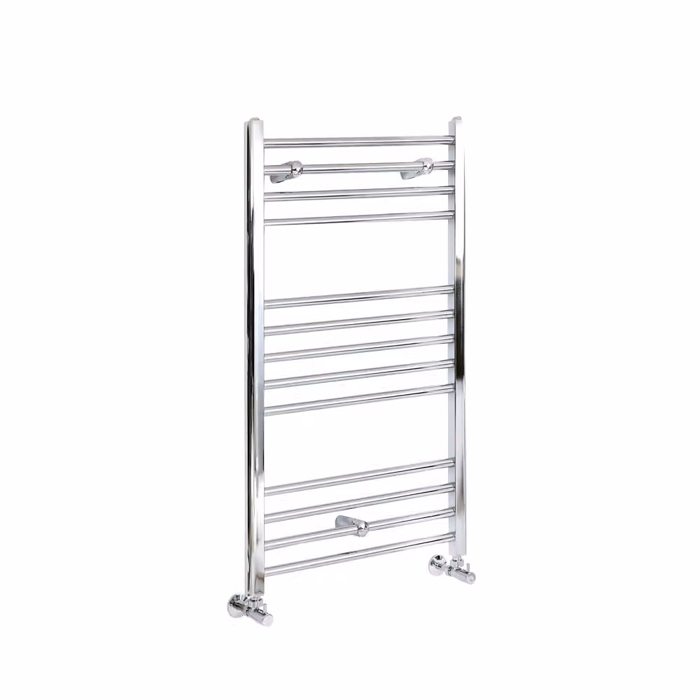 Scaldasalviette di Design Cromato - Termoarredo Bagno Piatto - 1000 x 400mm - 220W - Kent