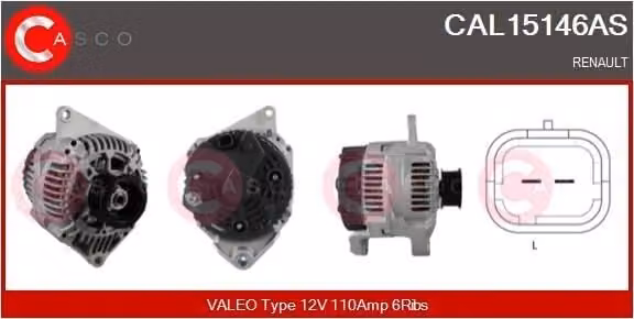 Alternatore 110A