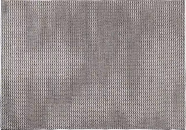 Tappeto Beliani Grigio Moderno in Lana e Poliestere, L/P: 160 x 230 cm – 1