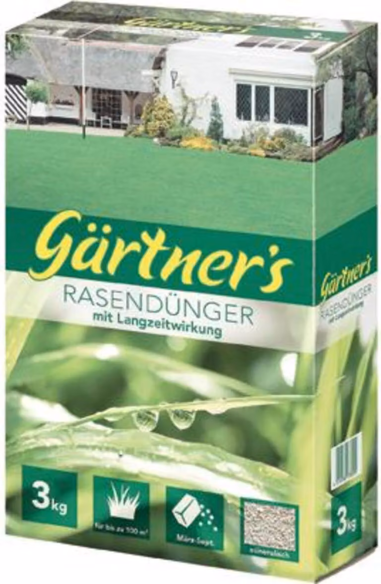 Concime per prato Gärtner's LZW 20+5+8+2, 3 kg